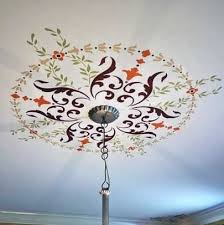 19th Century Ceiling Stencil Set Stencil Designs Stencils Wall Painted Ceiling