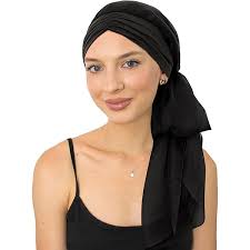 Cancer Hats For Women Celeste Cotton Chemo Scarves Pre Tied Head Scarf For  Women Cancer Patients Beige Turbans For Women With Cancer