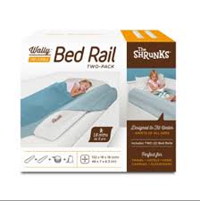 Durch die speziellen haftstreifen bleibt bed rail in der gewünschten position und verrutscht nicht. The Shrunks Inflatable Bed Rail 2 Pack