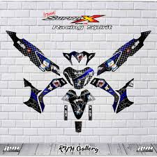 Cek review, gambar, interior dan rekomendasi honda di priceprice.com. Stiker Decal Honda Supra X 125d Wave 125 Doraemon Zombie Black Merah Biru Putih Hijau Ungu Pink Shopee Indonesia