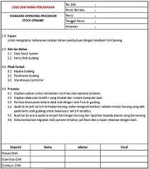 Sop Dokumen Tinggal Copy Paste Dan Edit Tanpa Ribet Akuntansi Keuangan Keuangan Buku