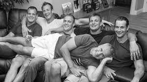 Rob gronkowski and his brothers. How Rob Gronkowski S Dad Raised America S First Family Of Jocks Vanity Fair