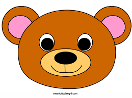 Risultati Immagini Per Disegni Di Orso Colorato Orso Carnevale Maschere