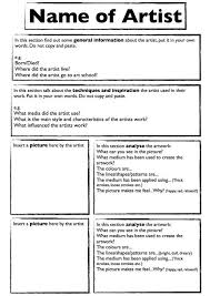 Pin By Haleshott House Interiors Mr On Worksheets Art Worksheets Art School Art Analysis