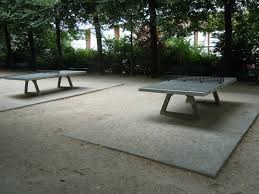 Apron for additional support and durability. Tables De Ping Pong Picture Of Square Saint Eloi Paris Tripadvisor