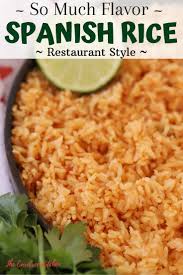 Easy Spanish Rice Recipe Restaurant Style In 2020 Mexican Food Recipes Spanish Rice Spanish Rice Recipe Easy
