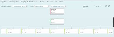 Company Org Structure In Successfactors Employee Central