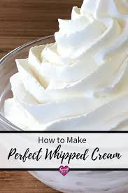 Making Your Own Whipped Cream At Home Is So Simple And The Taste Is Out Of This World This Whi Whipped Icing Recipes Recipes With Whipping Cream Cream Recipes