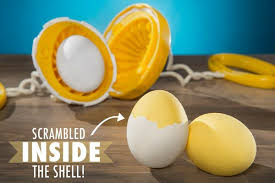 Golden Goose Egg Scrambler Scrambles Eggs Inside The Shell Unique Hunters Scrambled Eggs Pizza Nutrition Facts Coconut Milk Nutrition