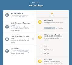 However, you can carry out unlimited surveys in the free version. Simple Online Voting Tool For Scheduling And More Doodle