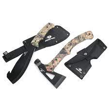 Mossy Oak 2piece Outdoor Camping Survival Hunting Axe And Machete Set Camo Handle Check Out The Image By Mossy Oak Outdoor Camping Survival Survival Hunting