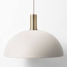 Pin By Deannadewald On Iluminacao Dome Pendant Lighting Oversized Pendant Light White Metal Pendant Light