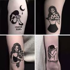 Hình xăm nhắc nhở chúng ta rằng: Hinh XÄƒm Dan Mini Tattoo Chá»'ng Tháº¥m NÆ°á»›c Ä'en Tráº¯ng Ngáº§u Ca Tinh Phong Cach Han Quá»'c Ph Shopee Viá»‡t Nam