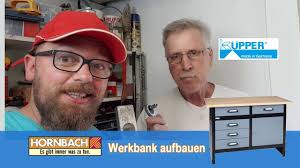 Ebenso beeindruckt das küpper werkbank set 70424 mit zwei hängeschränken, in denen. Hornbach Werkbank Kupper Hammerschlag Silber Aufbau Youtube
