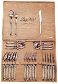 Menagere Laguiole 24 Pieces Manche Au Choix Menagere Laguiole Couteau Laguiole Forge De Laguiole