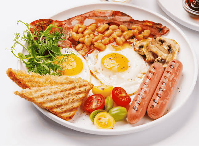 Breakfast platter at The Skyline Central Jorhat