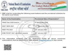Neet 2021 exam dates has been announced via official notice. Joyfulbite Neet 2021 Application Form Date Neet Pg 2020 Exam Date Announced Application Pattern The Exam Will Be Held Twice In A