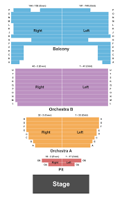 Ford Community Performing Arts Center Seating Charts For All