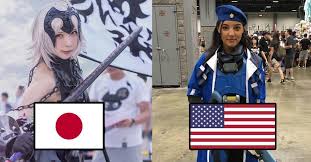 Japan is a collectivist culture, whereas the united states is more individualistic. Collegehumor On Twitter Japan Vs America Who Had The Best Week In Cosplay Https T Co Frnrvscnz7