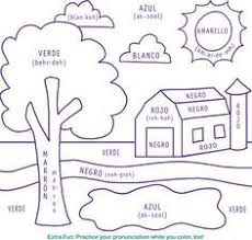 Printable Kindergarten Worksheetsto Learn Spanish Pretty Picture Spanish Puzzles And Activi Spanish Lessons For Kids Learning Spanish For Kids Spanish Kids