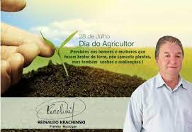 Encontre as melhores mensagens para comemorar esse dia com carinho e com consciência! Mensagem Do Prefeito Reinaldo Krachinski Ao Dia Do Agricultor Goioere Cidade Portal O Seu Portal De Noticias De Goioere E Noroeste Do Parana