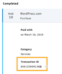 Find your paypal billing id through paypal 1. Billing History Support Wordpress Com