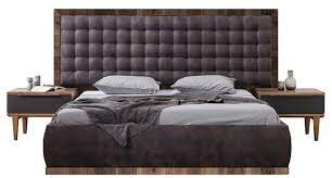Wood full size bedroom sets. Casa Padrino Luxury Solid Wood Bedroom Set Purple Brown 1 Double Bed With Headboard 2 Bedside Tables Luxury Bedroom Furniture