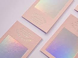This job was produced on our thick 30pt onyx premium black cardstock and involves. 25 Gorgeous Holographic Business Card Designs Bashooka