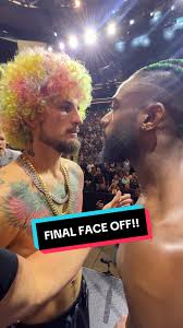 Aljamain Sterling vs Sean O'Malley! Final face off before #UFC292!! 👀 #ufc  #seanomalley #aljamainsterling #ufcvideo #boston