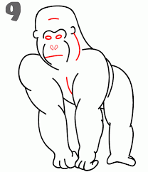 Maybe you would like to learn more about one of these? How To Draw A Gorilla Step By Step Drawings Gorillas Art Animal Drawings