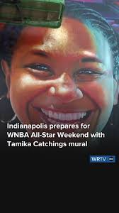 🔗 Full story in bio A vibrant new mural honoring local legend and WNBA  superstar Tamika Catchings is now complete along Mass Ave.