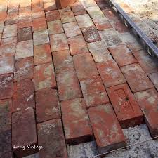 Every Garden Needs A Shed Living Vintage Reclaimed Brick Patio Brick Sidewalk Brick Pathway