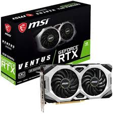 Msi Gaming Geforce Rtx 2060 Super 8gb Gdrr6 Overclocked Graphics Card Rtx 2060 Super Ventus Gp Oc
