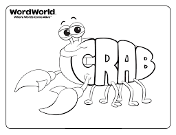 These alphabet coloring sheets will help little ones identify uppercase and lowercase versions of each letter. Wordworld Coloring Pages Free Printable Coloring Pages For Kids