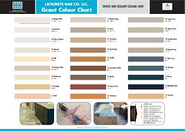 35 Skillful Laticrete Grout Colors Chart