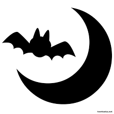 Halloween Bats Template