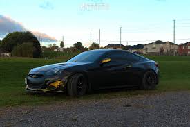 Maybe you would like to learn more about one of these? 2016 Hyundai Genesis Coupe Wheel Offset Nearly Flush Air Suspension 604128 Team Stance