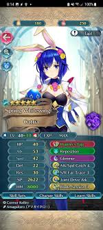 Dedicated to /r/catriasarmpit, a +10 Spring Catria. : r/FireEmblemHeroes