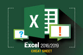 Microsoft's program does just about everything one could ask for in a spreadsheet. Excel 2016 And 2019 Cheat Sheet Computerworld