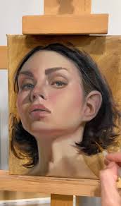 Art with Melinda! Tried something new last night. Under careful eye of my  awesome teacher created a wonderful flower. Very pleased with myself 🥰.  Thank you Melinda Hamilton Schmiedeknecht! Should we ask