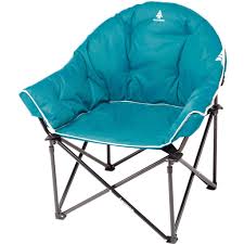 Woods Strathcona Fully Padded Folding Camping Bucket Chair Teal Camping Chairs Bucket Chairs Folding Camping Chairs