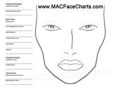 23 best face charts images face makeup face charts