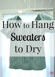 Sweater air dryer clothes rack. How To Hang Sweaters To Dry Organized 31