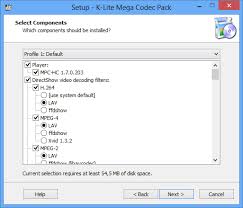 Alternatively, you could go for advanced codecs for windows, which is another full suite of video. Download K Lite Codec Pack Mega 15 7 5