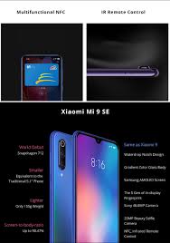 De la gama redmi note 9, y en 2021 la estrategia se repite con . Global Version Xiaomi Mi 9 Se 5 97 Inch 6gb 128gb Smartphone Black
