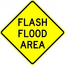 Yavapai county in west central arizona. Traffic Signs Flash Flood Area Sign W35 Road Signs