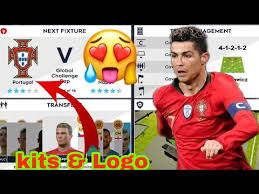Original upload 01 december 2017. How To Create Portugal National Team Kits Logo 2021 Dream League Soccer 2021 Kits Logo Youtube