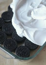 Oreo Icebox Cake Cookies And Cups Oreo Icebox Cake 3 Ingredient Desserts Dessert Ingredients