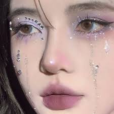 Face Gems Eye Jewels Rhinestones Stickers, 4 Sheets Small Face Gems, Self  Adhesive Rhinestones Stickers for Face, Acrylic Self Adhesive Crystal for  ...