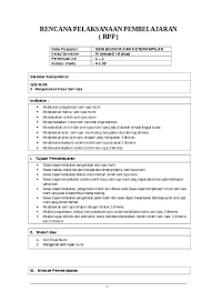 Check spelling or type a new query. Rpp Keterampilan Dan Seni Budaya Kelas 3 4 5 6 Sd Sekolah Dasar Rpp Sbk Kls 4 Smt 2